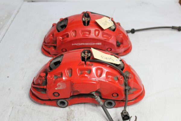 Porsche 957 9PA Cayenne Turbo Front Brake Caliper Assembly PAIR Brembo