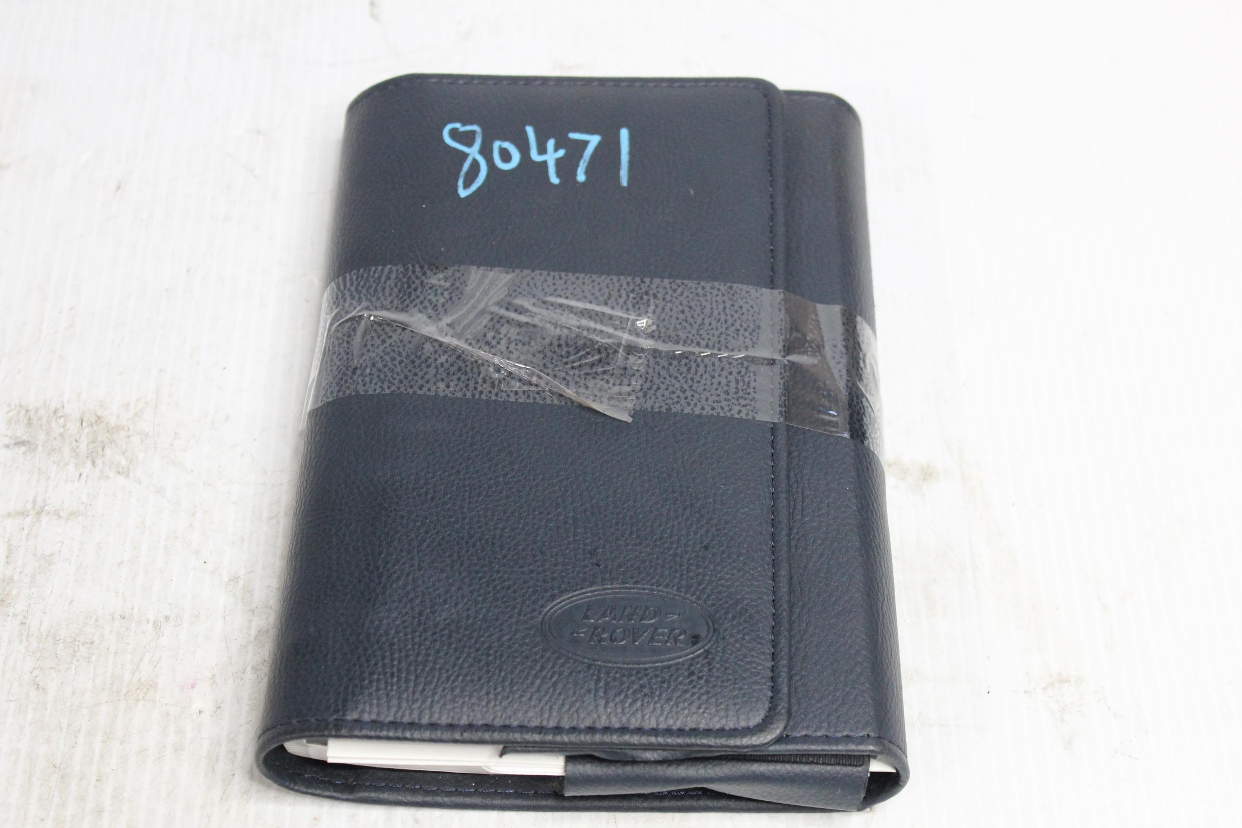 Land Rover L550 Discovery Sport Owners Manual Books w Pouch - Image 1