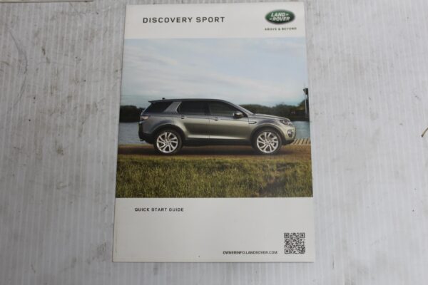 Land Rover L550 Discovery Sport Owners Manual Books w Pouch