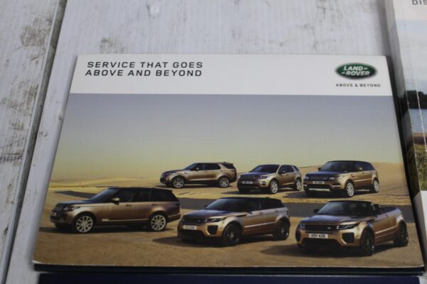 Land Rover L550 Discovery Sport Owners Manual Books w Pouch