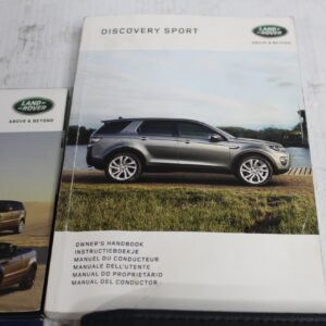 Land Rover L550 Discovery Sport Owners Manual Books w Pouch - Image 8