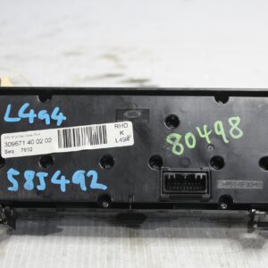 Range Rover L494 Sport REAR Seat Climate Control Panel LR070397, GPLA18D687BB - Image 5