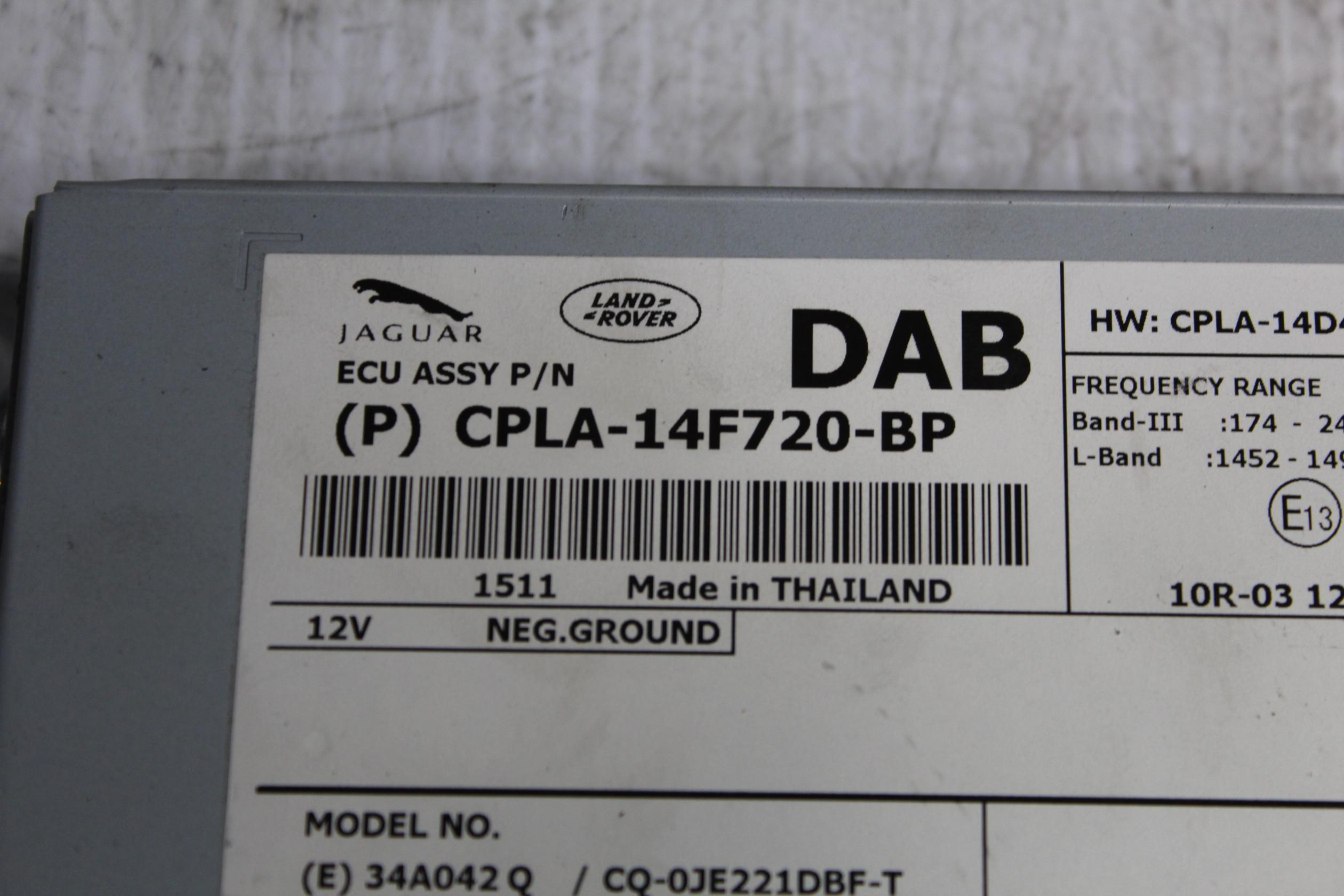 Land Rover L462 Discovery 5 DAB Radio Receiver Unit LR079410 - Image 2