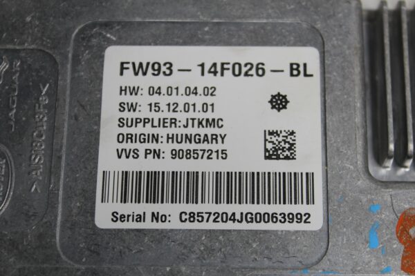 Range Rover Sport L494 Surround 360 Camera Control Unit LR081553, LR094043