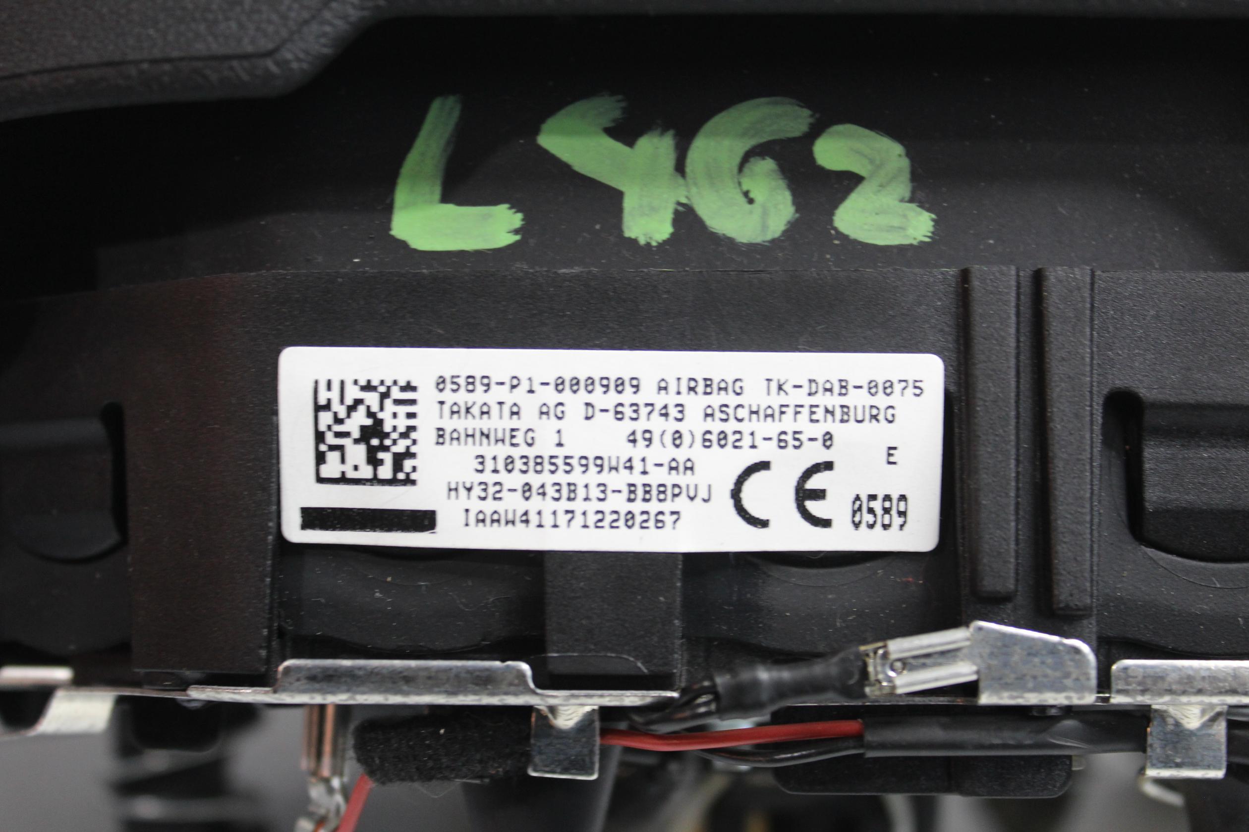 Land Rover L462 Discovery 5 Steering Wheel Drivers Airbag Unit LR125726 - Image 11