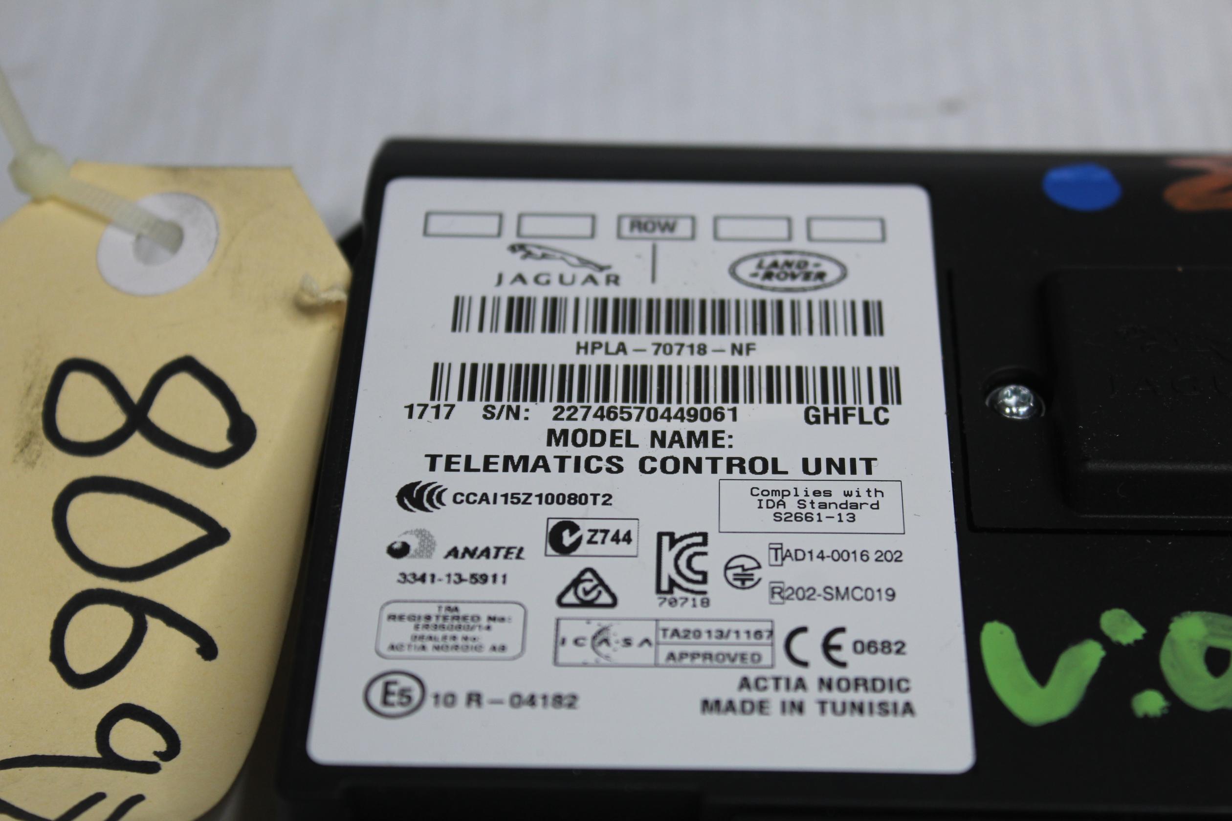 Land Rover L462 Discovery 5 Telematics Control Module LR084005, HPLA70718NH - Image 2