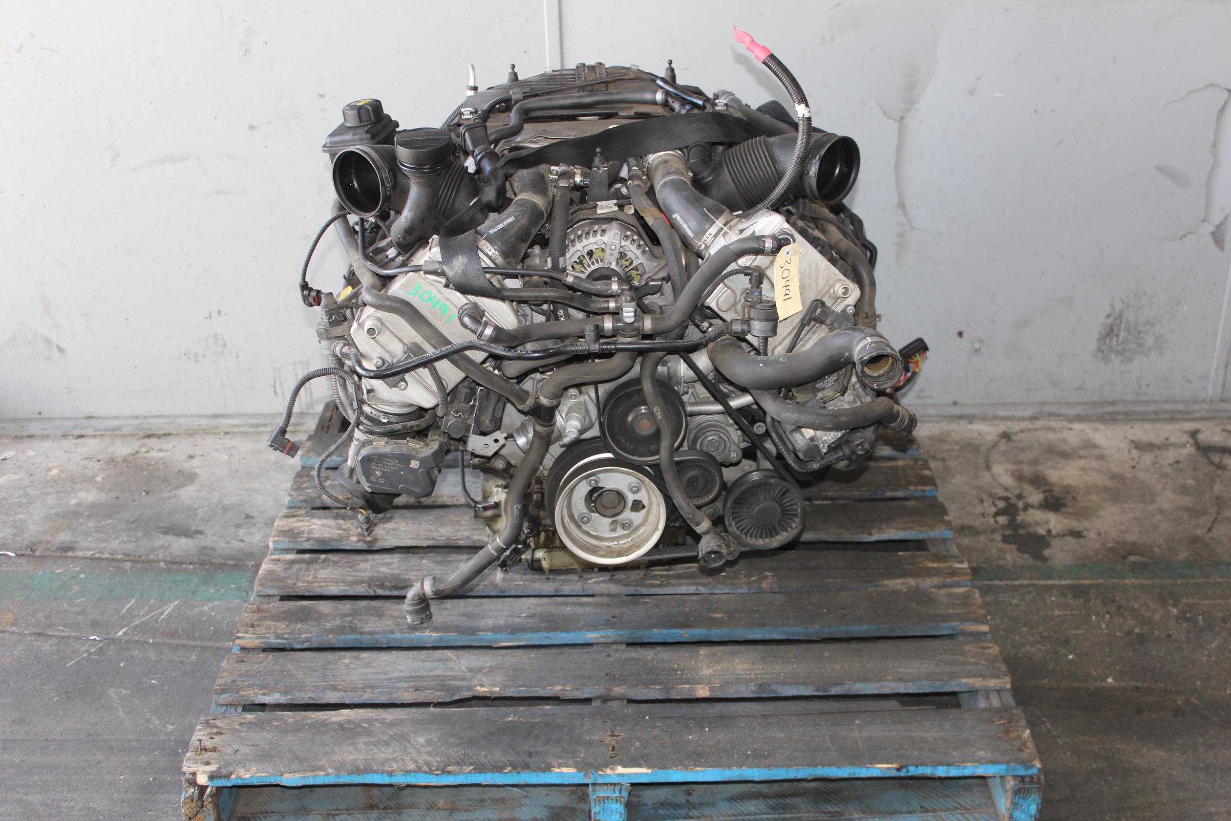 BMW F15 F16 X5 X6 M50i 4.4l N63 TT Engine Complete  11 00 2 357 322 - Image 1