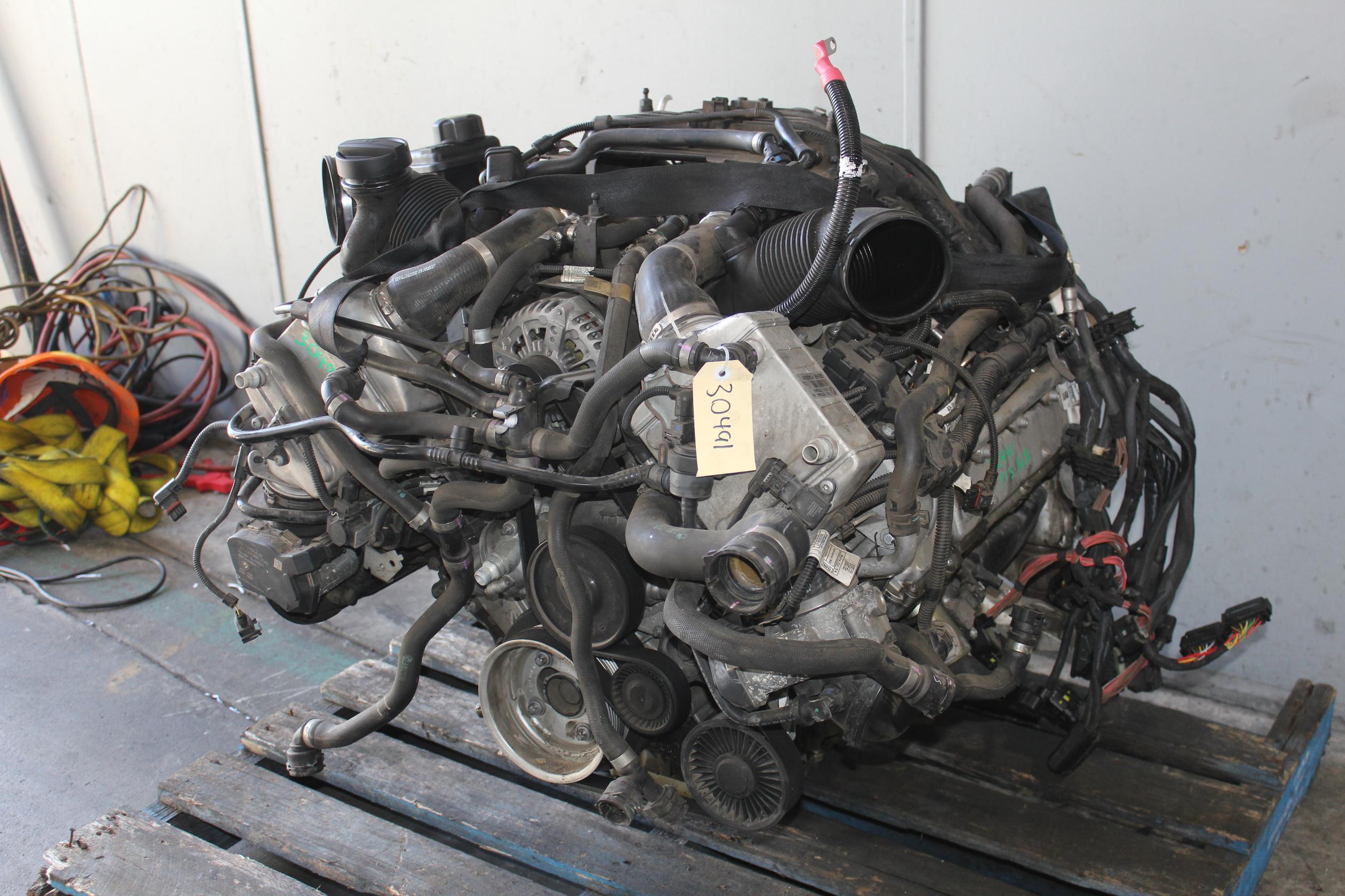 BMW F15 F16 X5 X6 M50i 4.4l N63 TT Engine Complete  11 00 2 357 322 - Image 2
