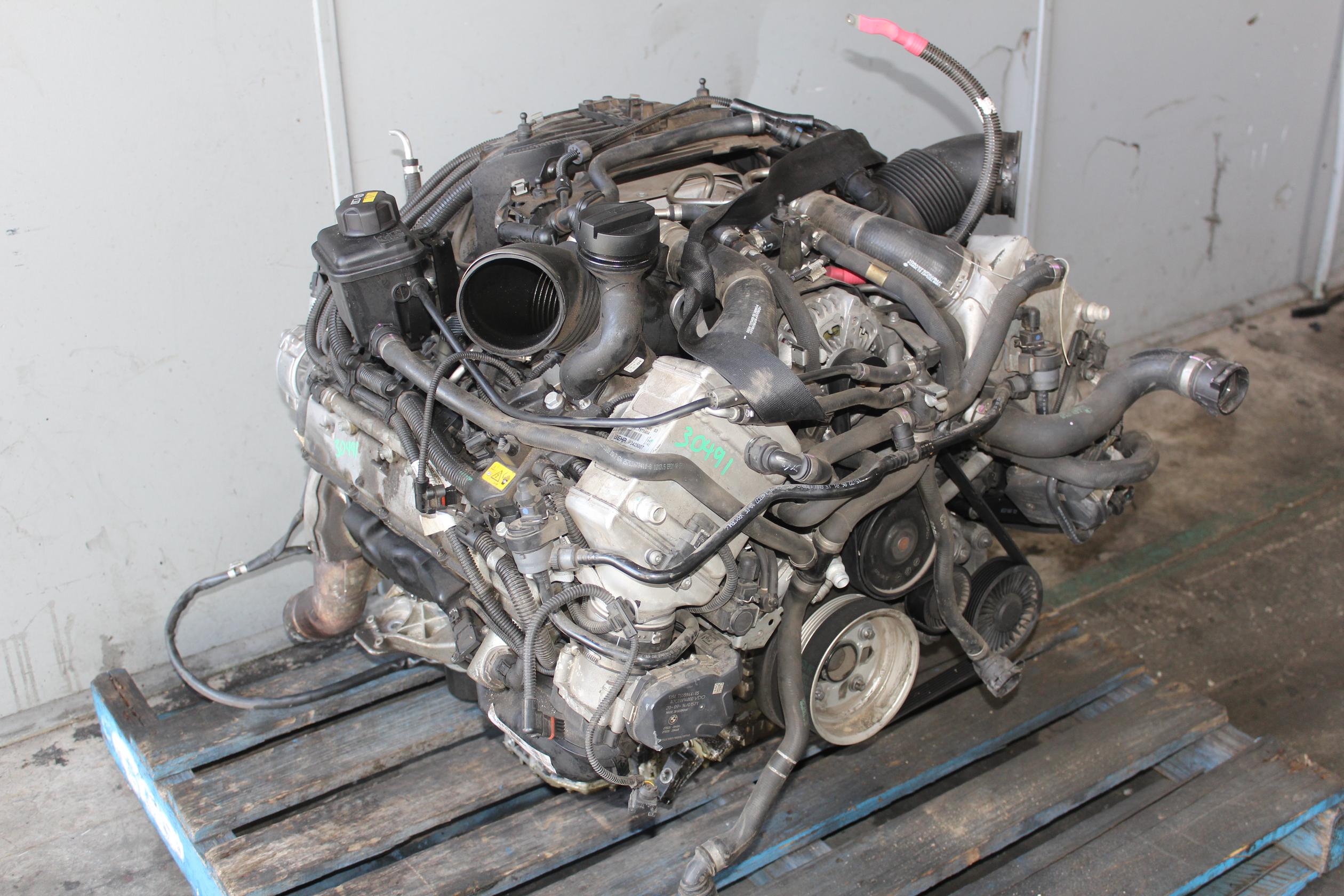 BMW F15 F16 X5 X6 M50i 4.4l N63 TT Engine Complete  11 00 2 357 322 - Image 3