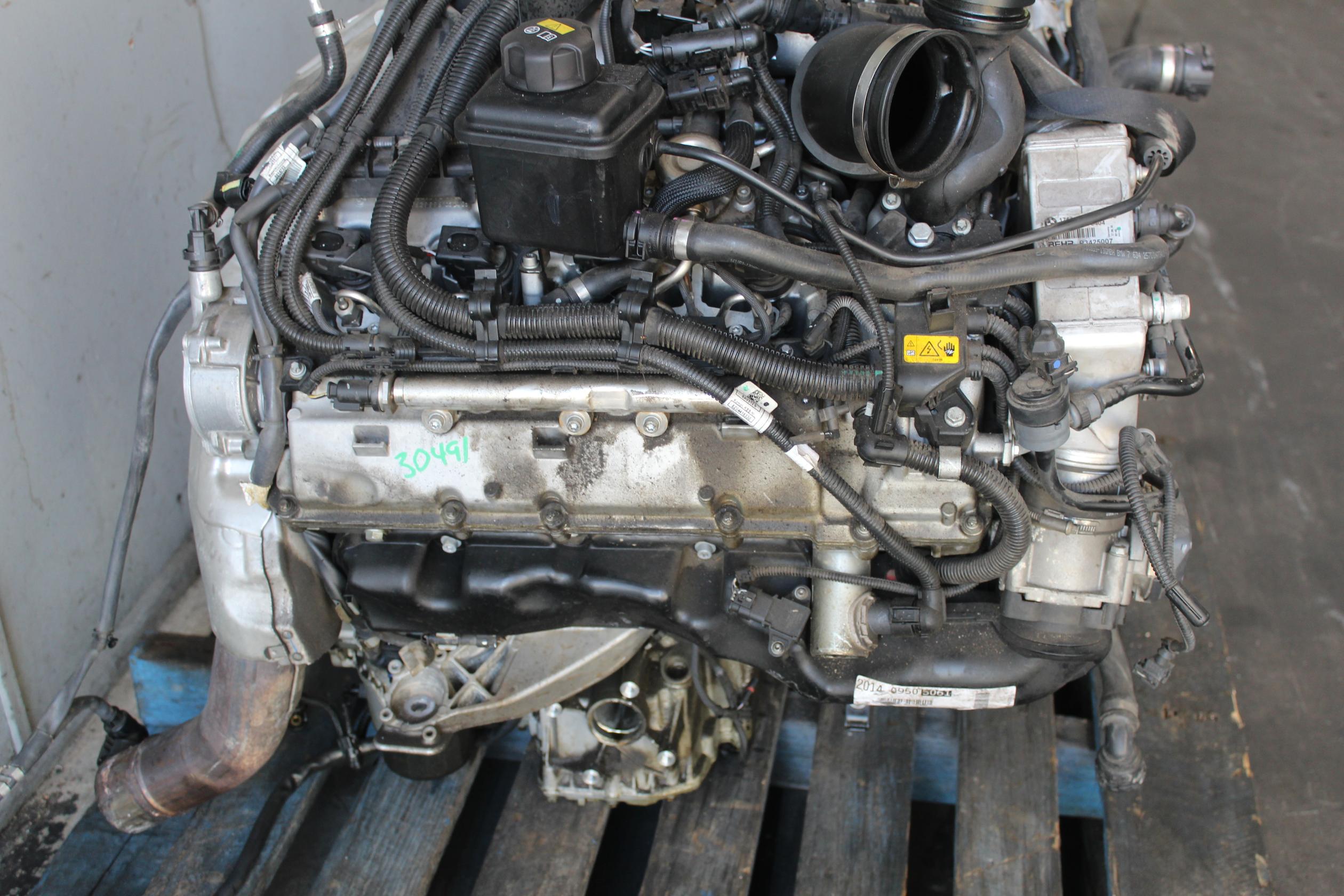 BMW F15 F16 X5 X6 M50i 4.4l N63 TT Engine Complete  11 00 2 357 322 - Image 4