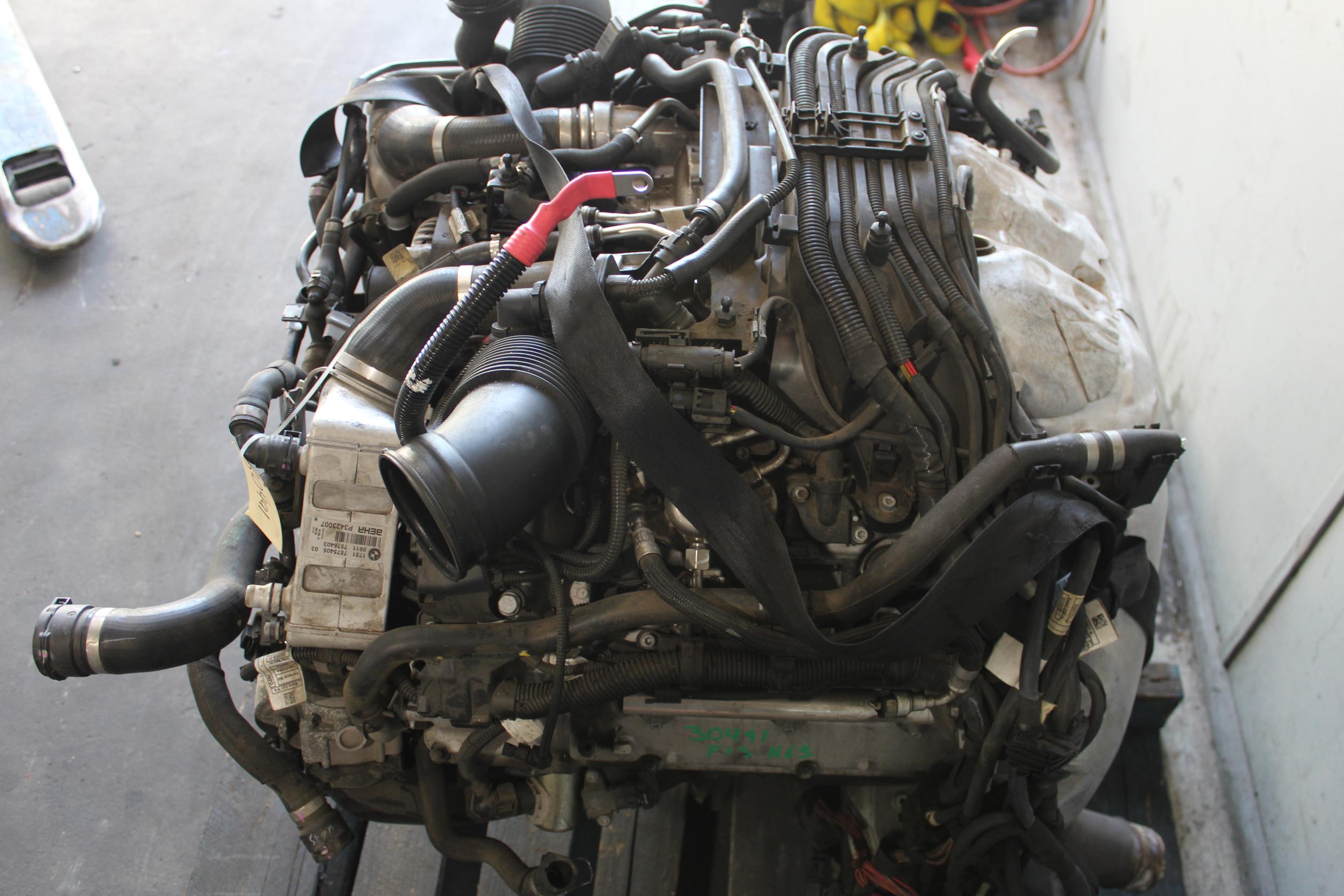 BMW F15 F16 X5 X6 M50i 4.4l N63 TT Engine Complete  11 00 2 357 322 - Image 6