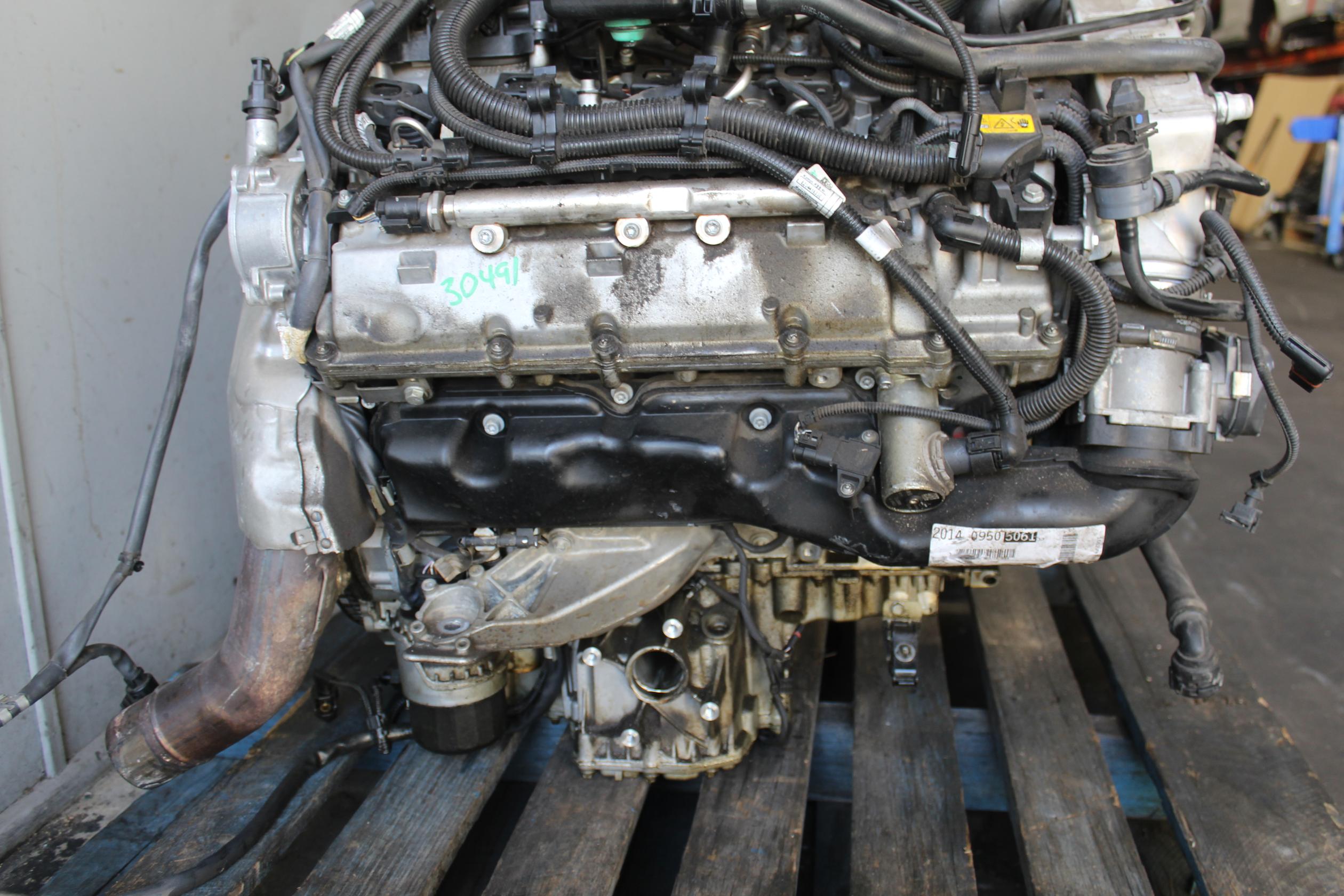 BMW F15 F16 X5 X6 M50i 4.4l N63 TT Engine Complete  11 00 2 357 322 - Image 8