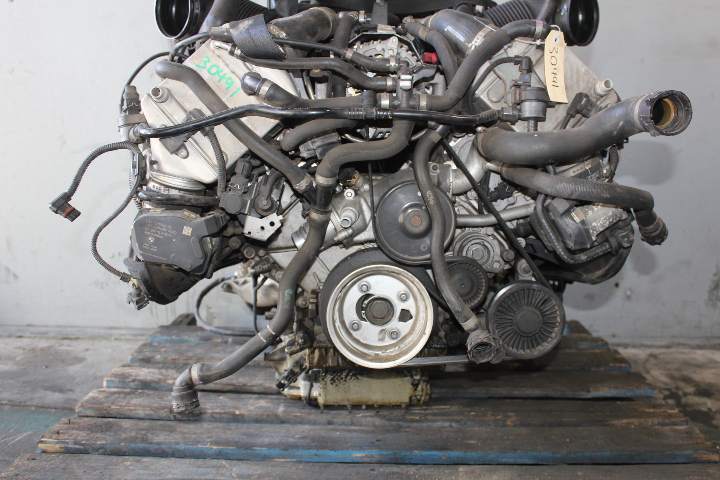 BMW F15 F16 X5 X6 M50i 4.4l N63 TT Engine Complete  11 00 2 357 322 - Image 9