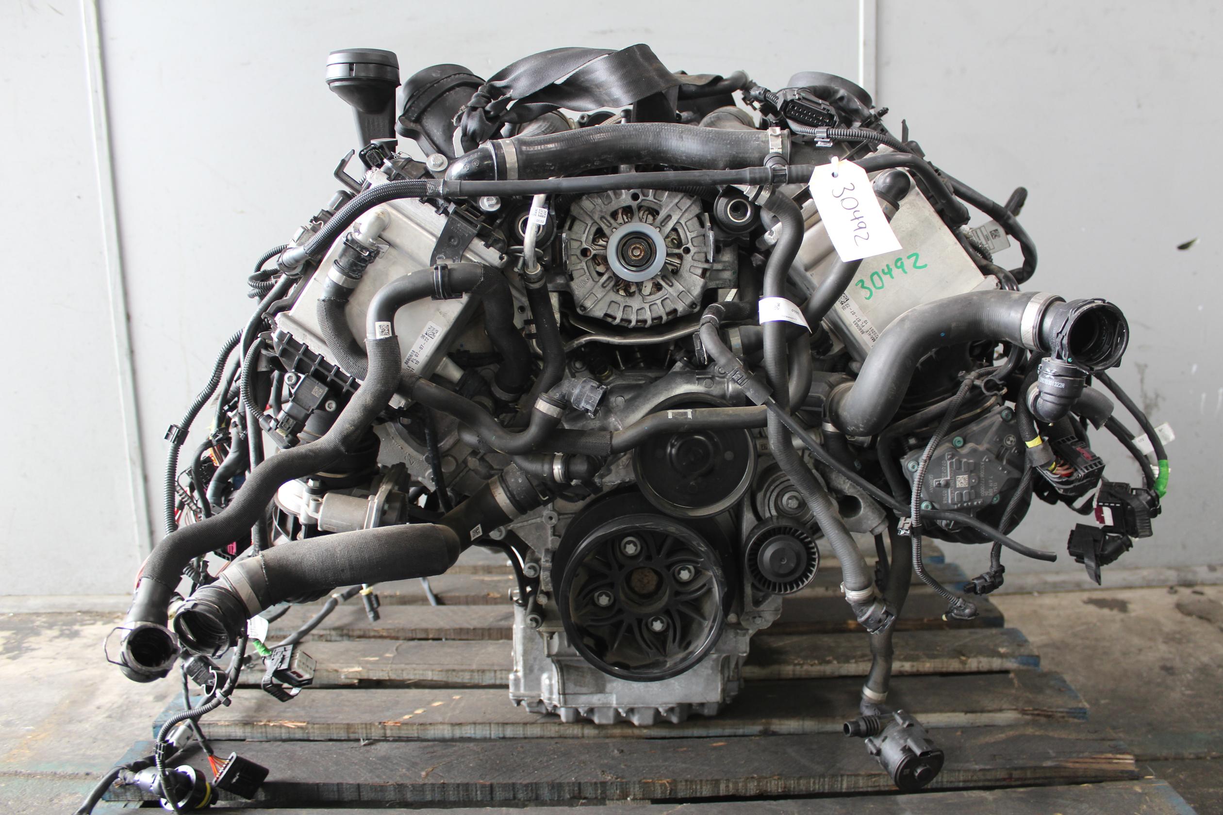 BMW G05 G06 X5 X6 M50i N63 4.4L V8 TT Engine Complete - Image 8