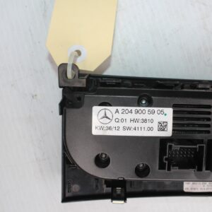 Merceds Benz W204 C63 AMG AC Climate Control Unit Panel A2049005905, A2049007615 - Image 11