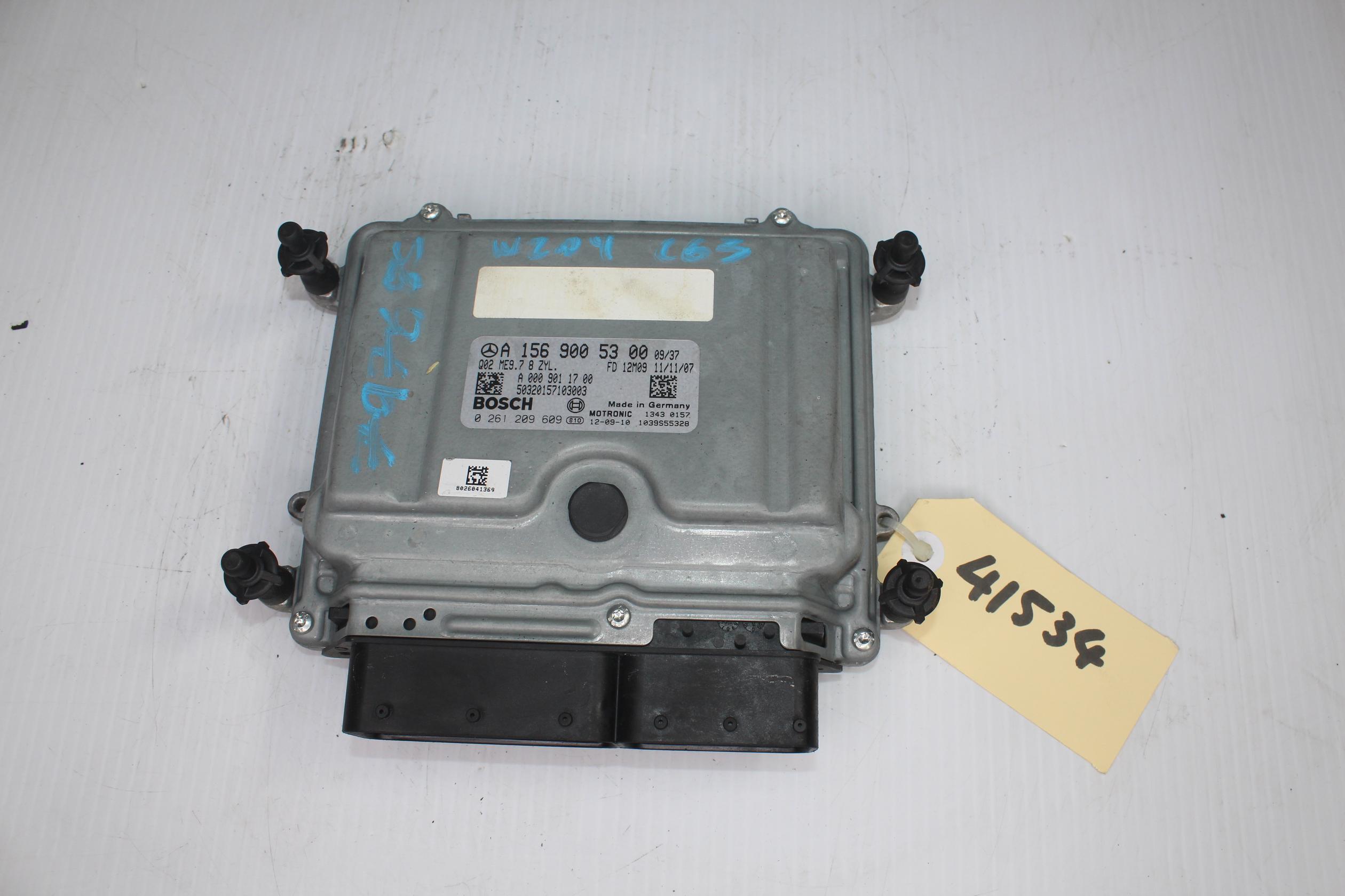 Mercedes Benz W204 C63 AMG ECU ECM Engine Control Unit A1569003000, A1569005300 - Image 1