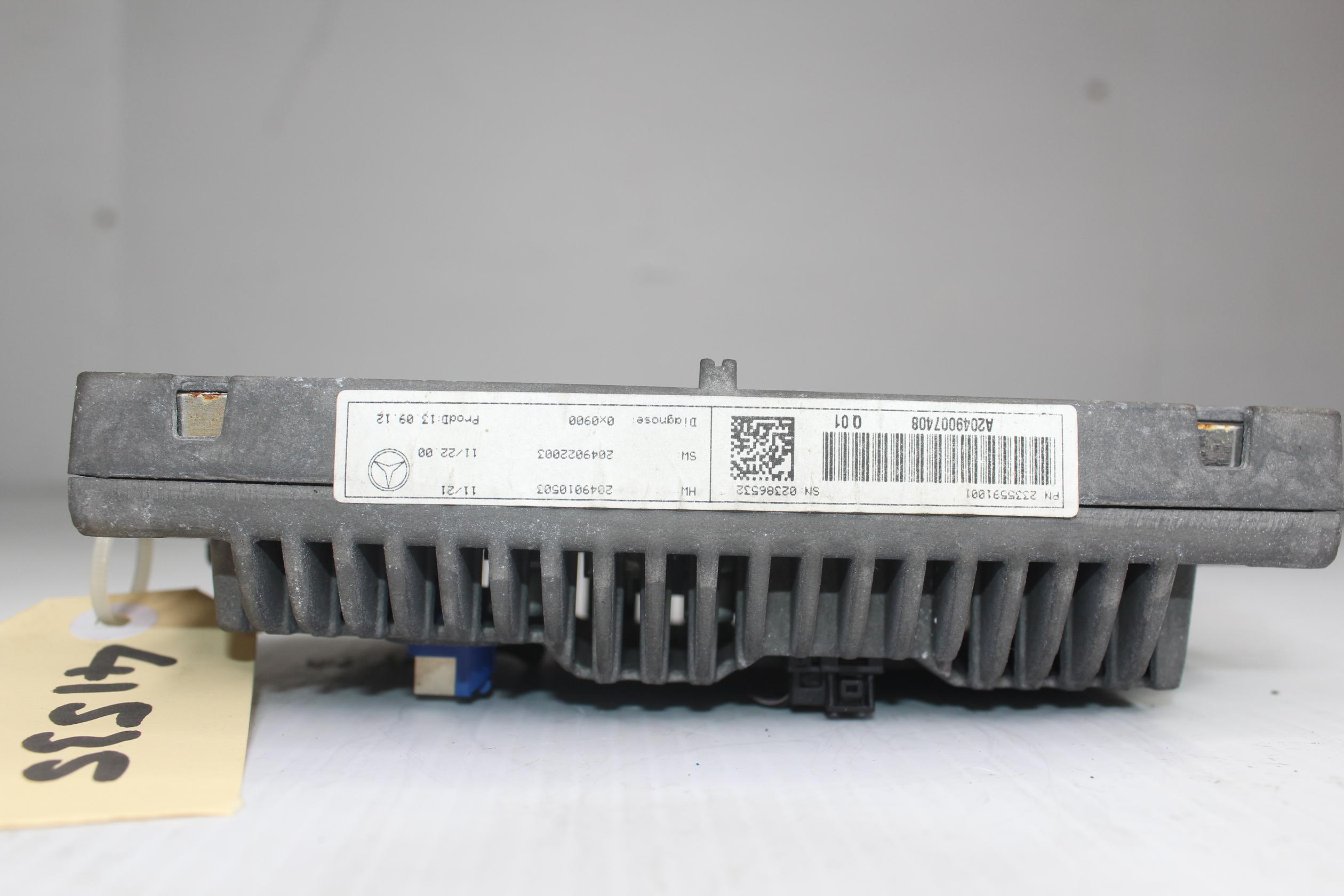 Mercedes Benz W204 C63 AMG Headlight Radio Display Screen A1729008500, A2049007408 - Image 6