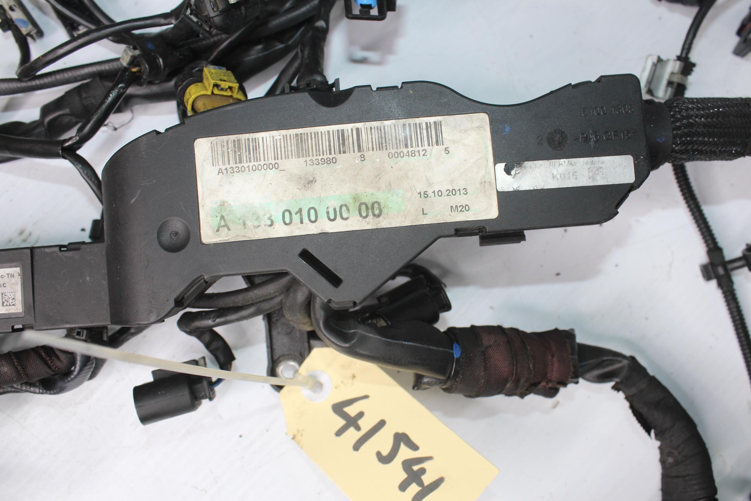 Mercedes Benz W176 A45 CLA45 M133 2.0L Engine Wiring Harness Loom A1331500100 - Image 3