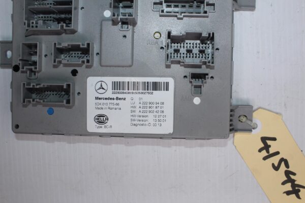 Mercedes Benz W222 S400 Rear SAM Module BCM A2229009408, A2229005614