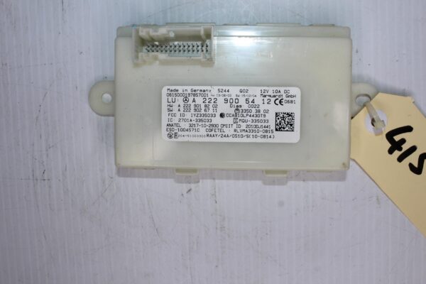 Mercedes Benz W222 S Class Keyless Go Module Control Unit A2229005412, A2229004213