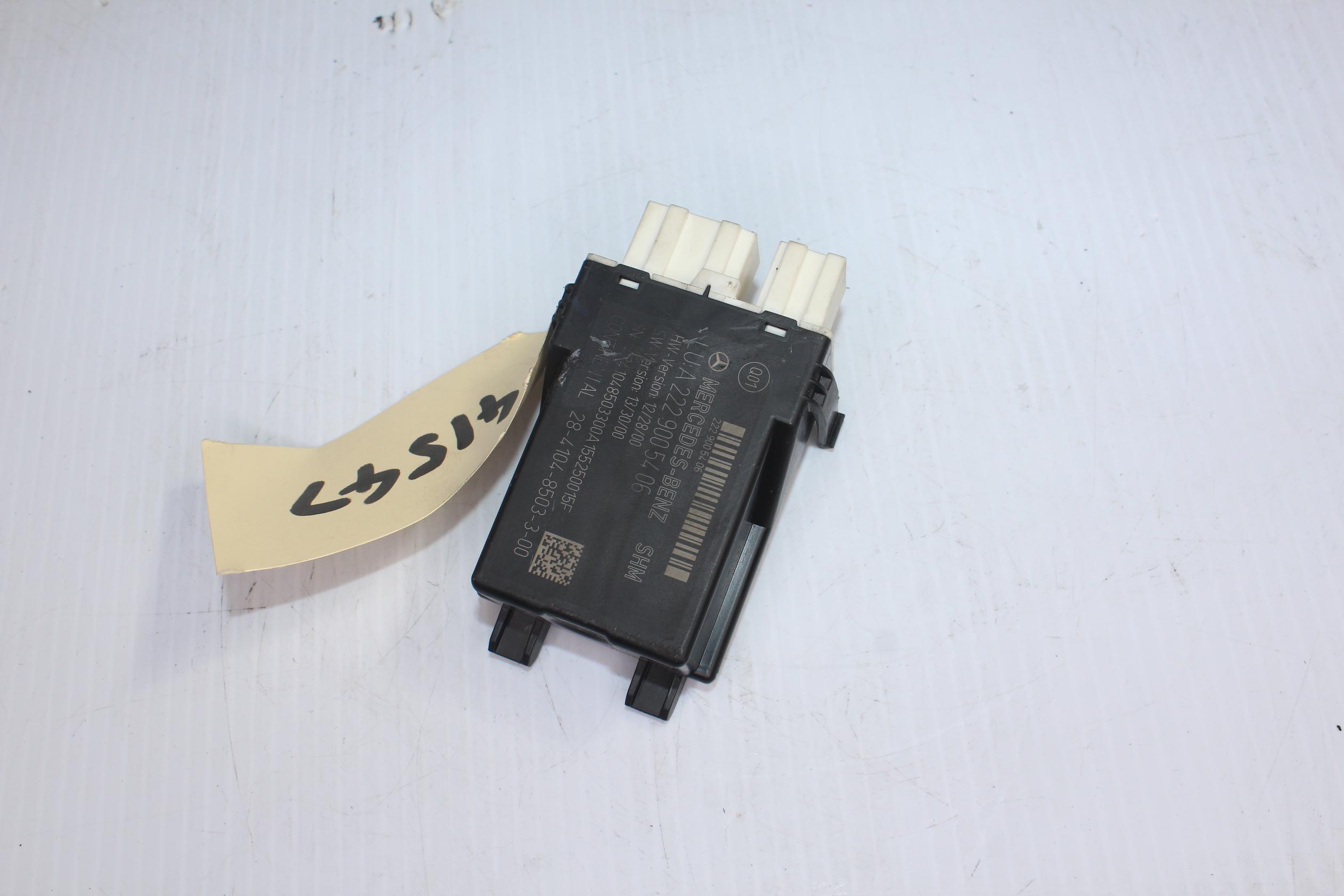 Mercedes Benz W222 S Class Rear Heated Seat Control Unit Module A2229005406 - Image 5
