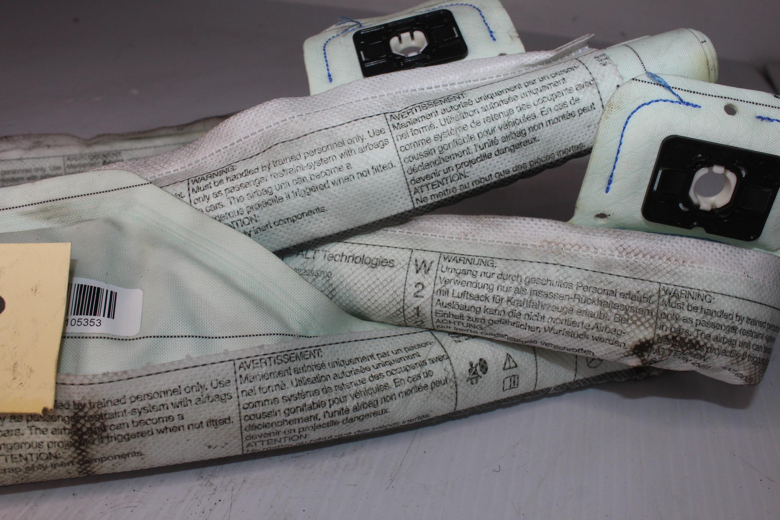 Mercedes Benz W212 E Class Left Roof Curtain Airbag A2128600502, A2128604302 - Image 3