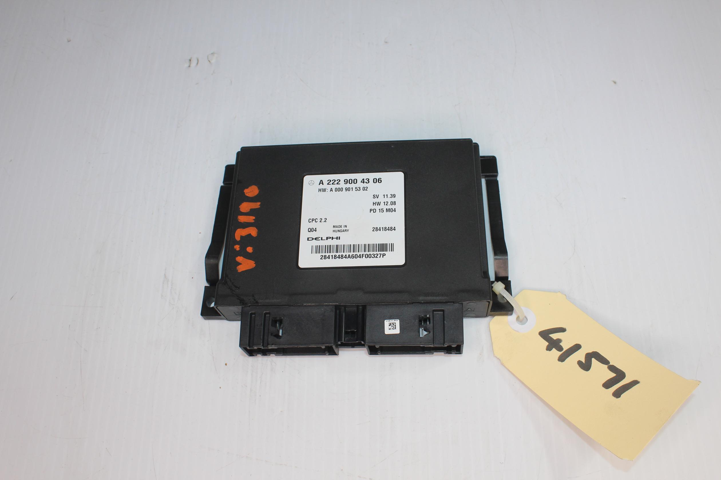 Mercedes Benz W222 S400 Drivetrain Control Unit A2229004306 - Image 1