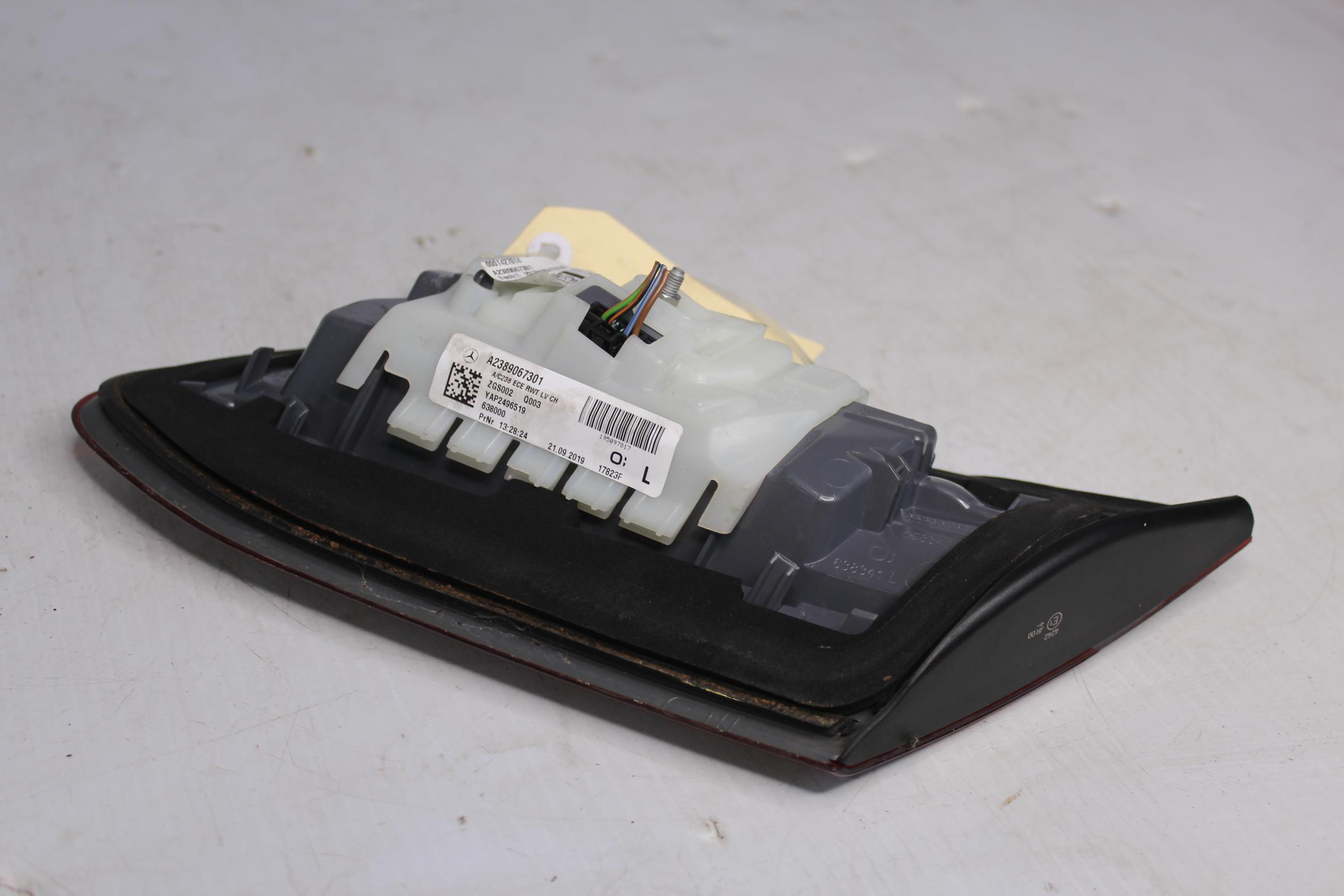 Mercedes Benz W238 E300 Left Inner Tail Light A2389067301 - Image 9