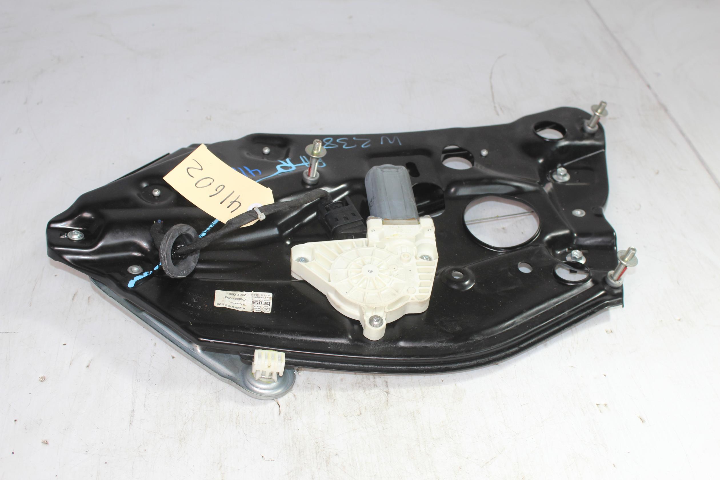 Mercedes Benz W238 Coupe Rear Right Window Regulator A2386700400, A0009066206 - Image 5