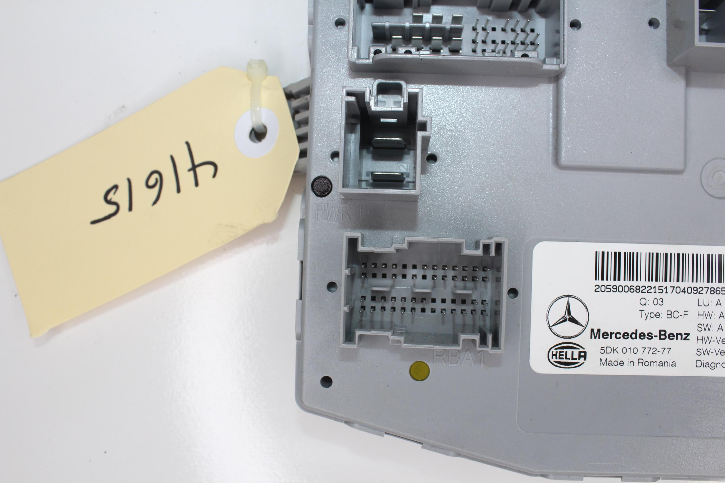 Mercedes Benz W205 C200 Front SAM Module A2059006822, A2059006330 - Image 6