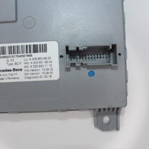 Mercedes Benz W205 C200 Front SAM Module A2059006822, A2059006330 - Image 9