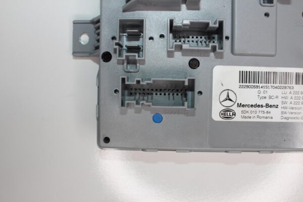 Mercedes Benz W205 C200 Rear SAM BCM Module Control Unit A2229005914