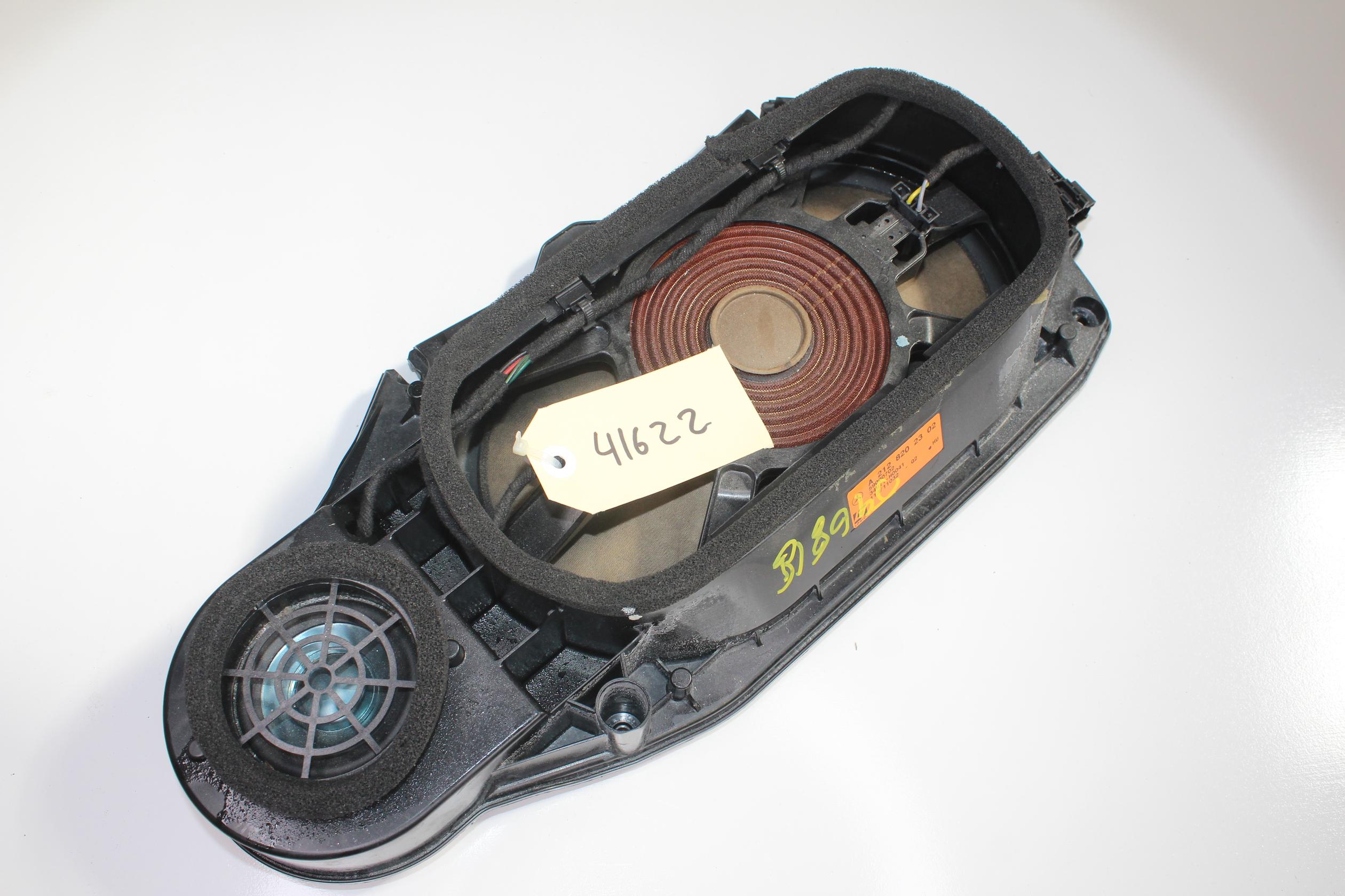 Mercedes Benz W212 E63 AMG Parcel Shelf Subwoofer Speaker A2128202302 - Image 1