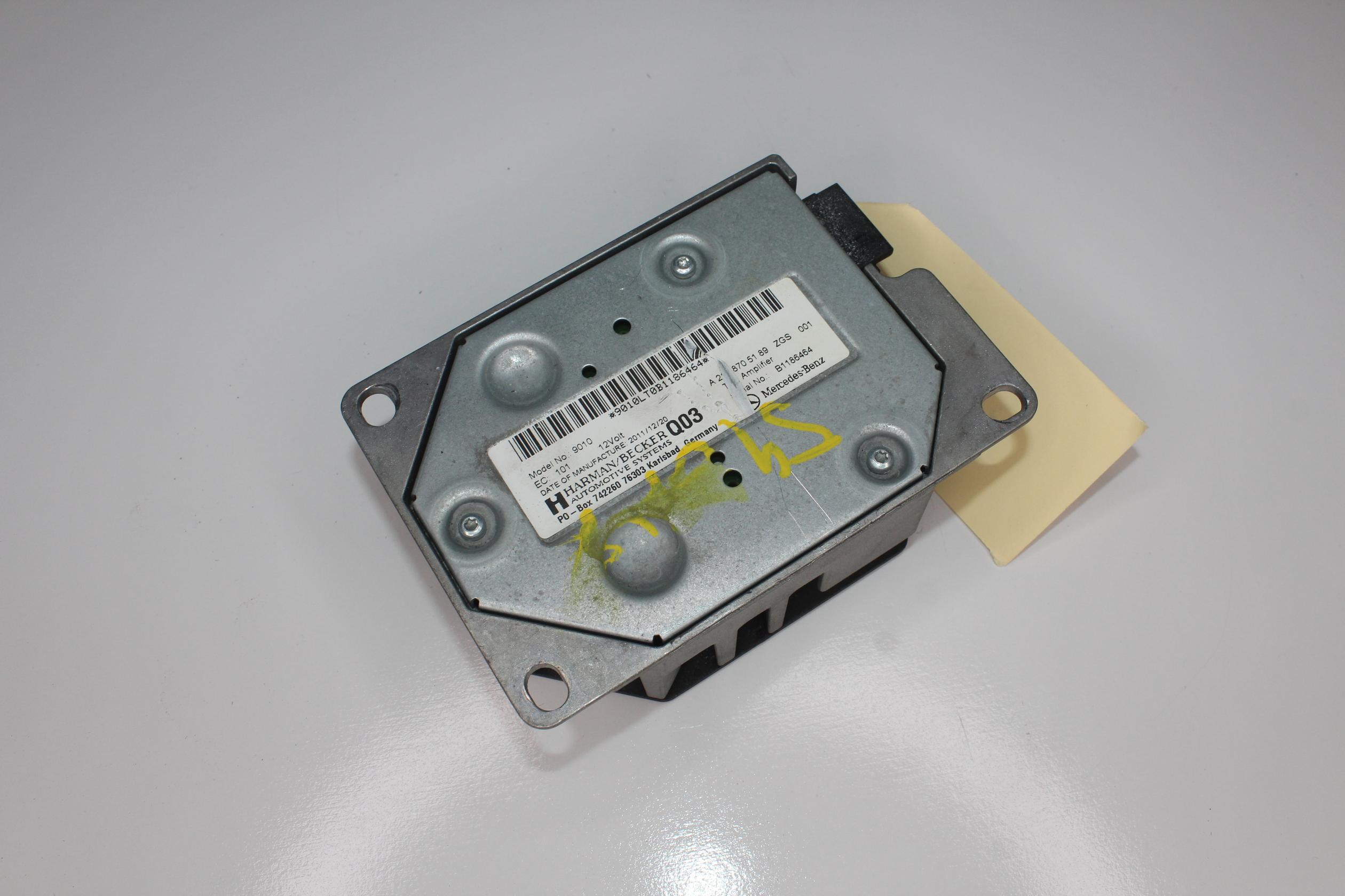 Mercedes Benz W212 E63 Harman Becker Sound Amplifier A2118705189, A2188201100 - Image 6