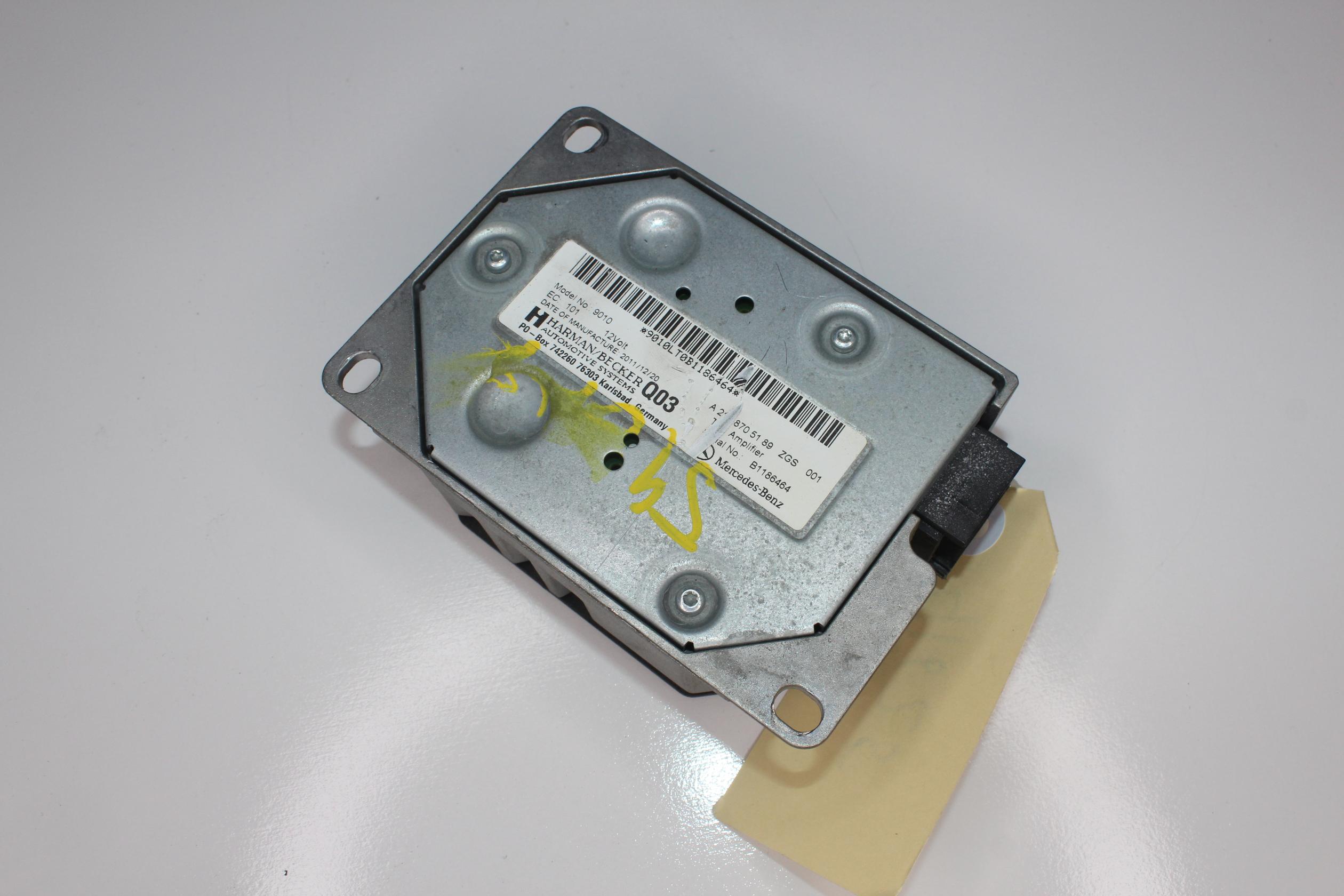 Mercedes Benz W212 E63 Harman Becker Sound Amplifier A2118705189, A2188201100 - Image 7