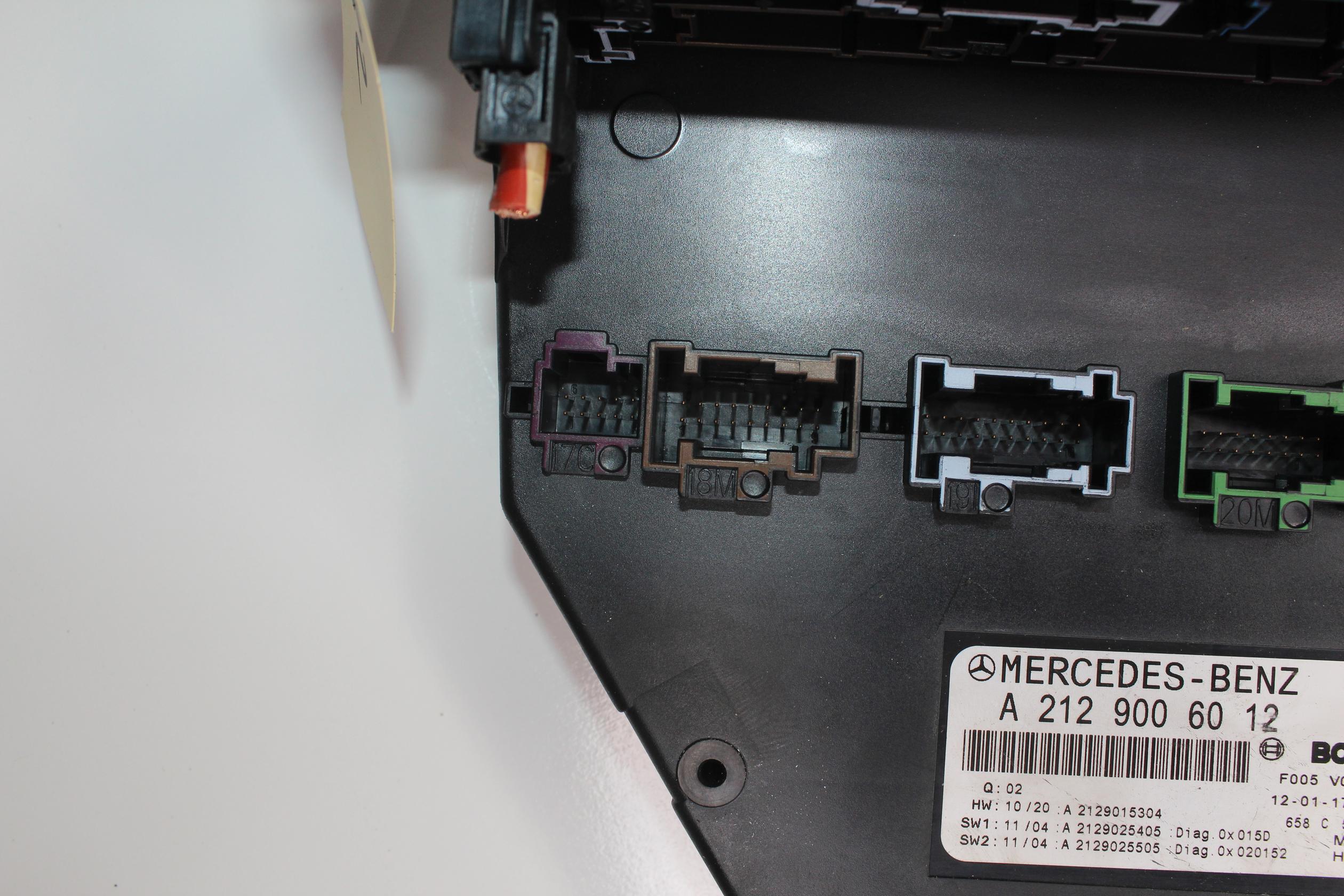 Mercedes Benz W212 E63 AMG Front SAM Module Control Unit A2319001507, A2129006012 - Image 5