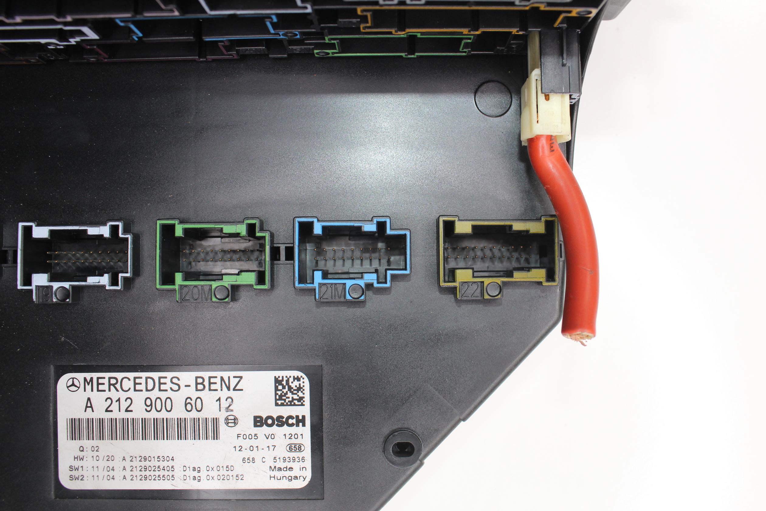 Mercedes Benz W212 E63 AMG Front SAM Module Control Unit A2319001507, A2129006012 - Image 6