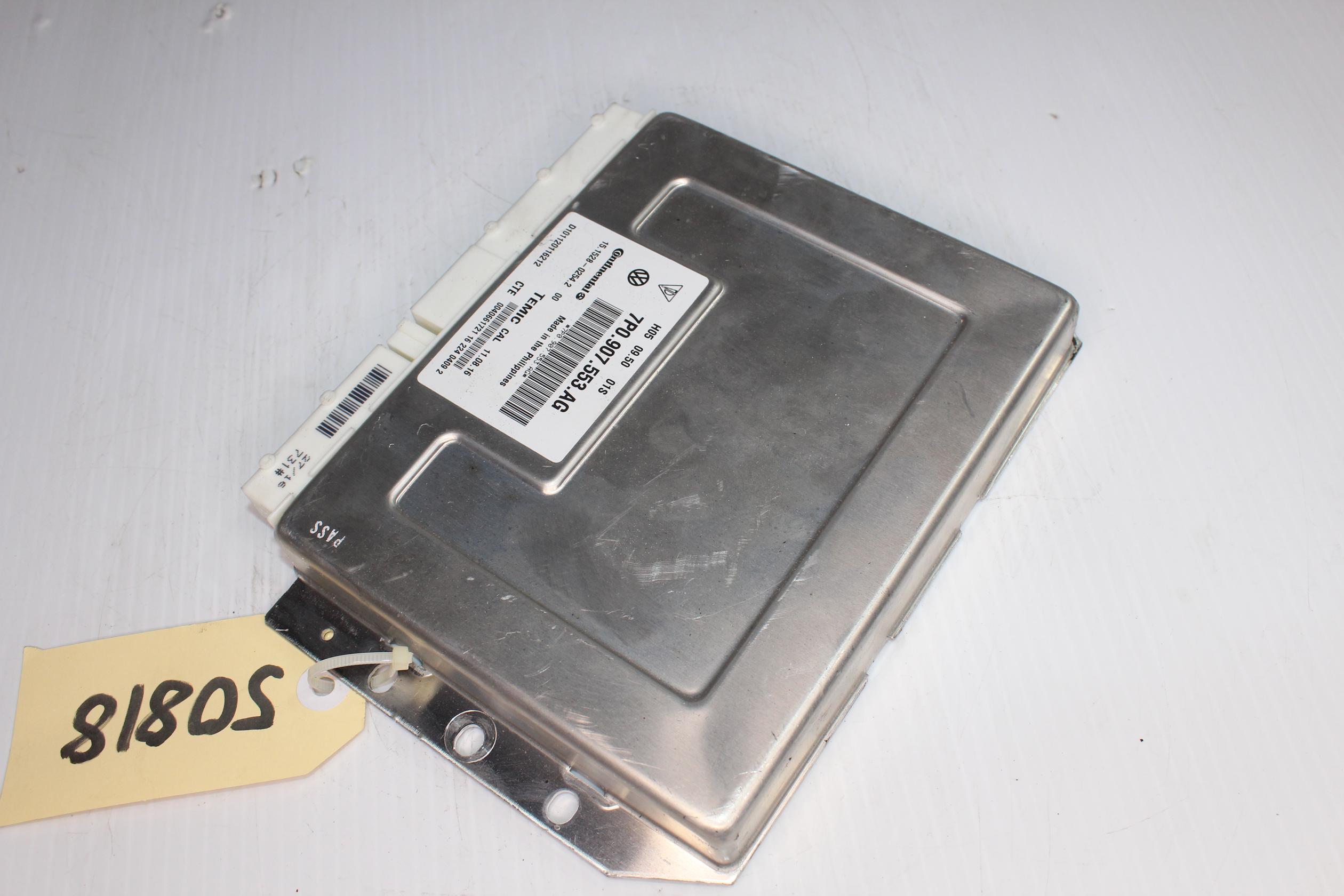 Porsche 92A 958 Cayenne Air Suspension Control Unit Module 95861830600, 7P0907553AG - Image 5