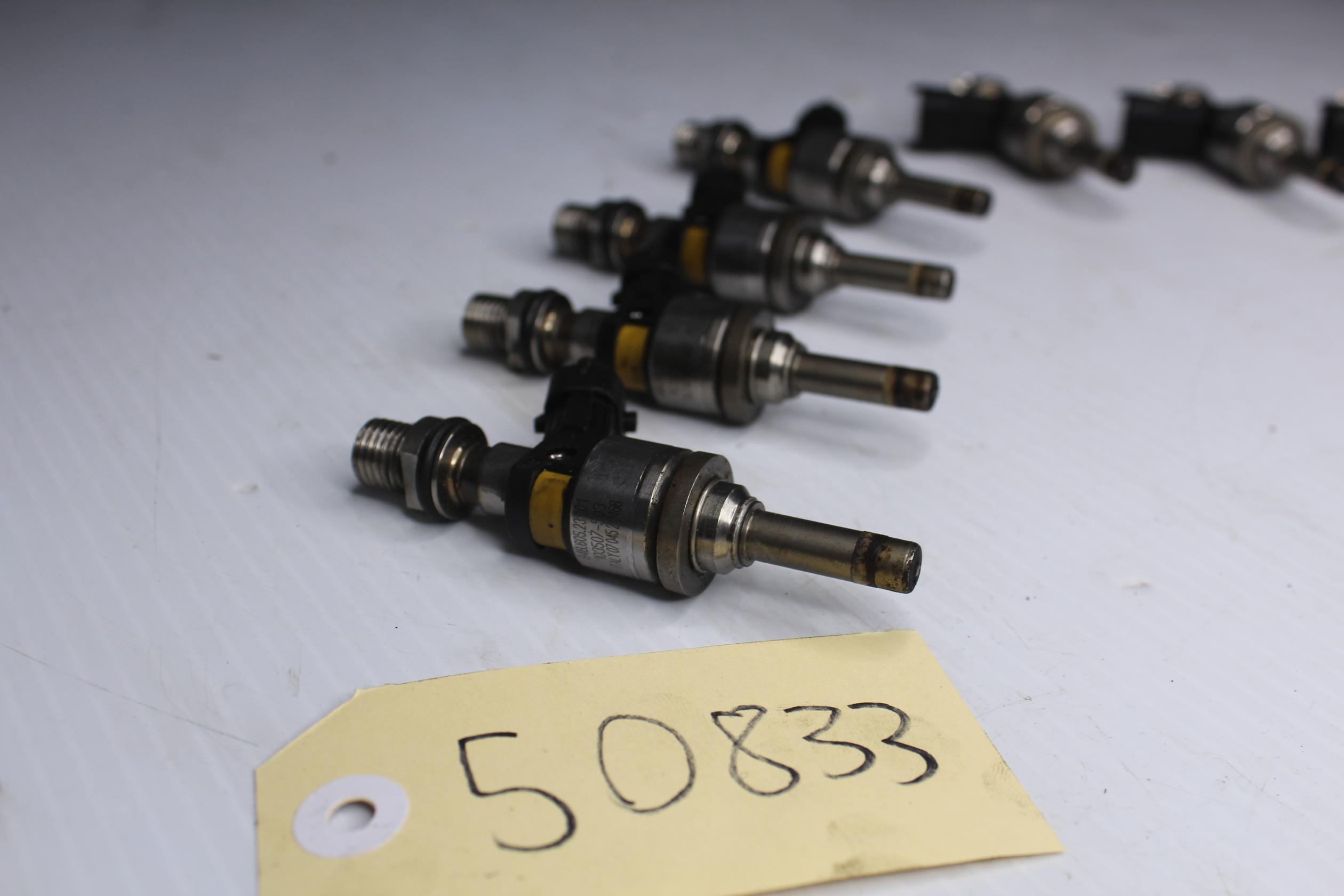 Porsche 957 Cayenne Turbo 4.5L Injectors FULL SET 94860523101, 94860523102 - Image 2