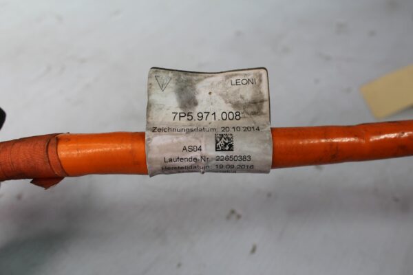 Porsche 958 Cayenne Hybrid High Voltage Cable AC Compressor 95861100830